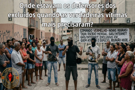 Onde estavam os defensores dos excluídos quando as verdadeiras vítimas mais precisaram?