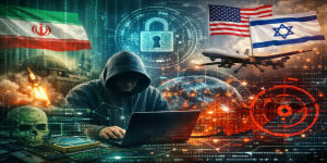 Irã, Estados Unidos e Israel — Quando a Guerra Deixa de Ser Só Cinética e Passa a Ser Digital