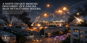A noite em que Moscou descobriu que não há mais retaguarda segura