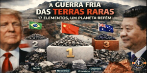 A Guerra Fria das Terras Raras: 17 Elementos, Um Planeta Refém