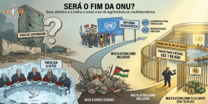 Será o fim da ONU? Gaza, dinheiro e a (velha e nova) crise de legitimidade do multilateralismo