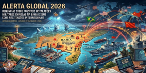Alerta Global: Denúncias Sobre Possíveis Instalações Militares Chinesas na Bahia e Seus Ecos nas Tensões Internacionais.